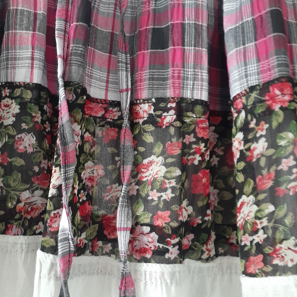 BOHO  FLOWY Maxi Skirt - Picture 3 of 3